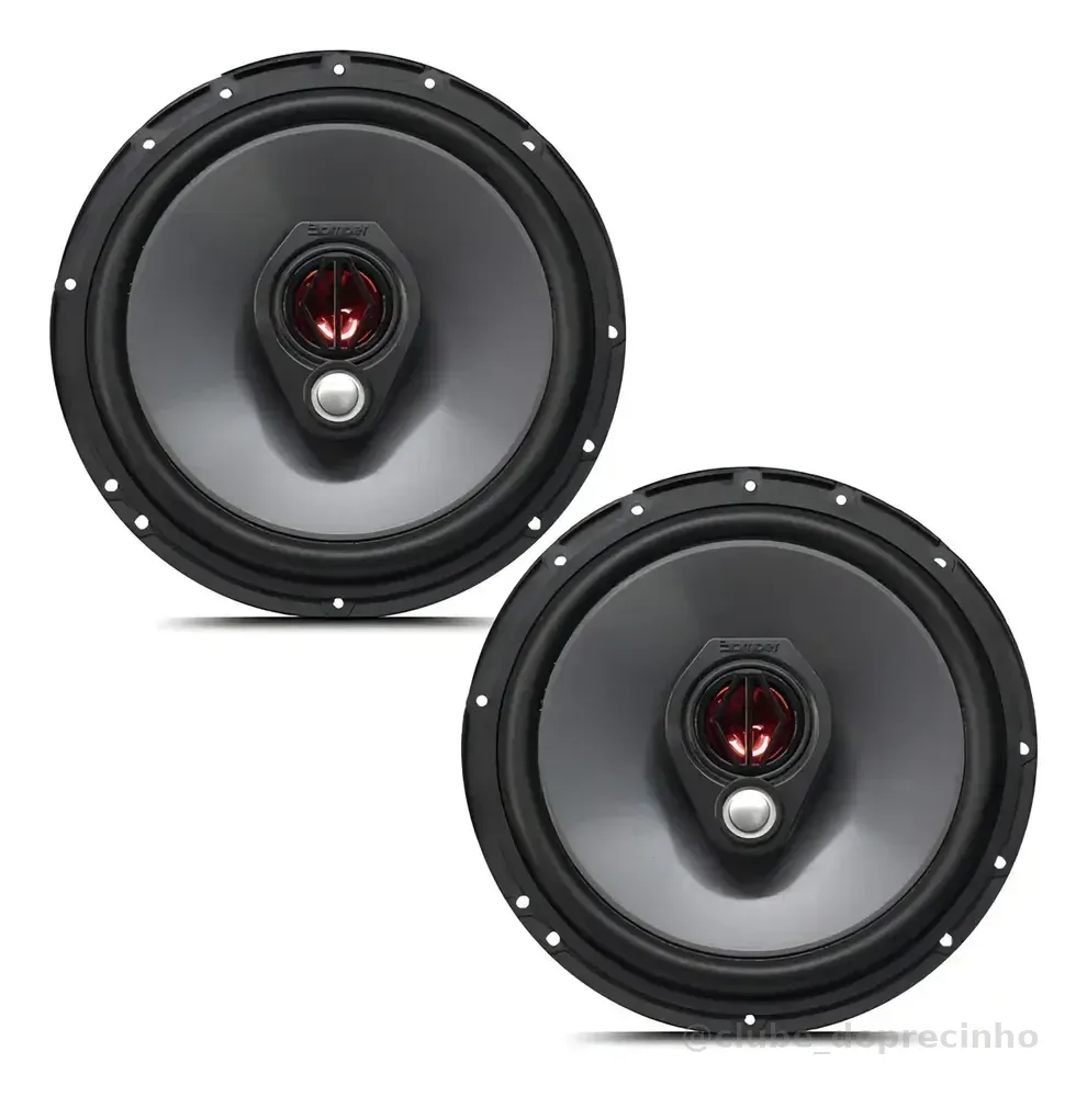 Par Alto Falantes Bomber Triaxial Bbr 6 Pol |00 W Rms