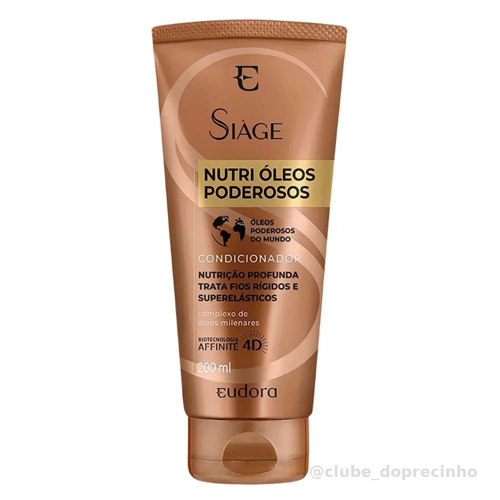 Eudora Siàge Nutri Óleos Poderosos Condicionador 200ml
