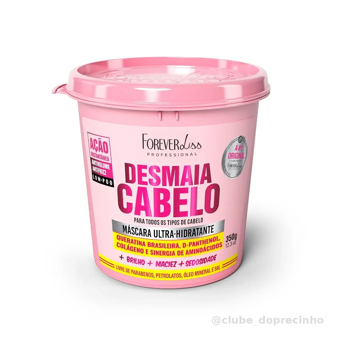 Forever Liss, FOR86, Desmaia Cabelo, 350g