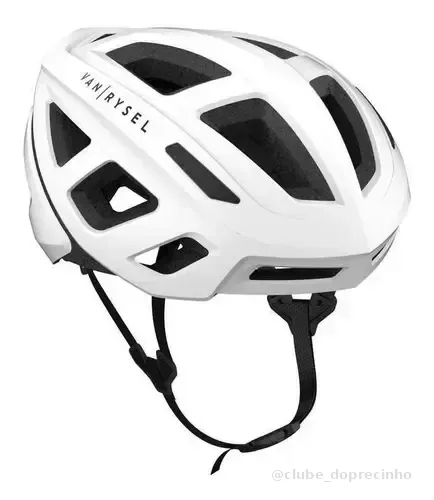 Capacete Para Ciclismo De Estrada Road500 Cor Branco