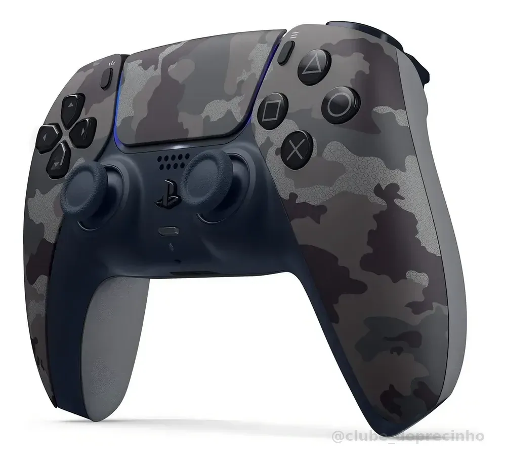Controle Sem Fio Dualsense Playstation 5 - Gray Camufado