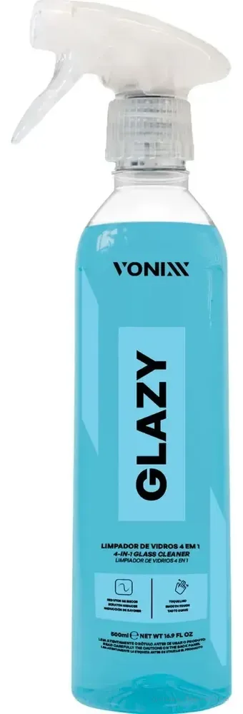 Limpa Vidros 4 Em 1 Redutor Atrito Risco Glazy 500ml Vonixx