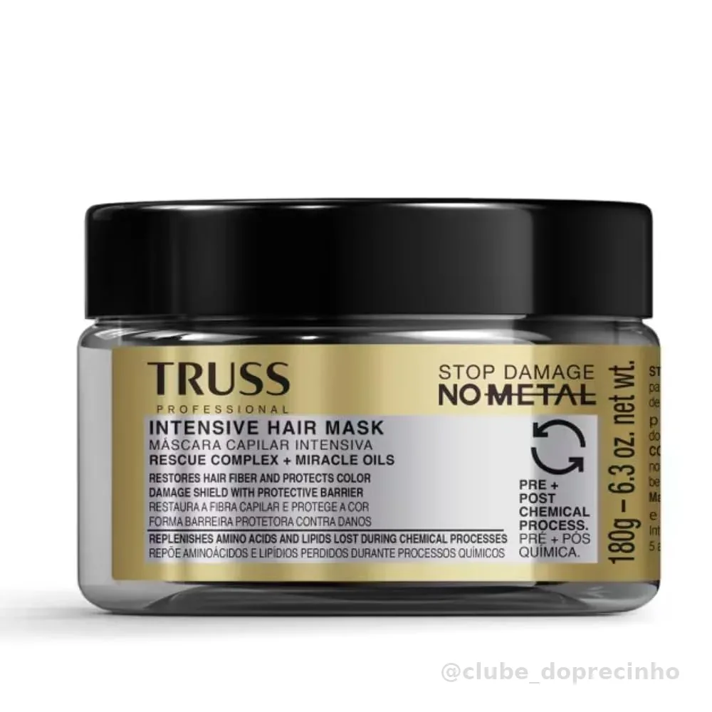 TRUSS MASC CAP STP/DMG/METAL 180g