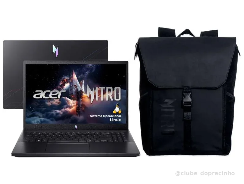 Notebook Gamer Acer Nitro V15 i5 512GB 16GB RAM