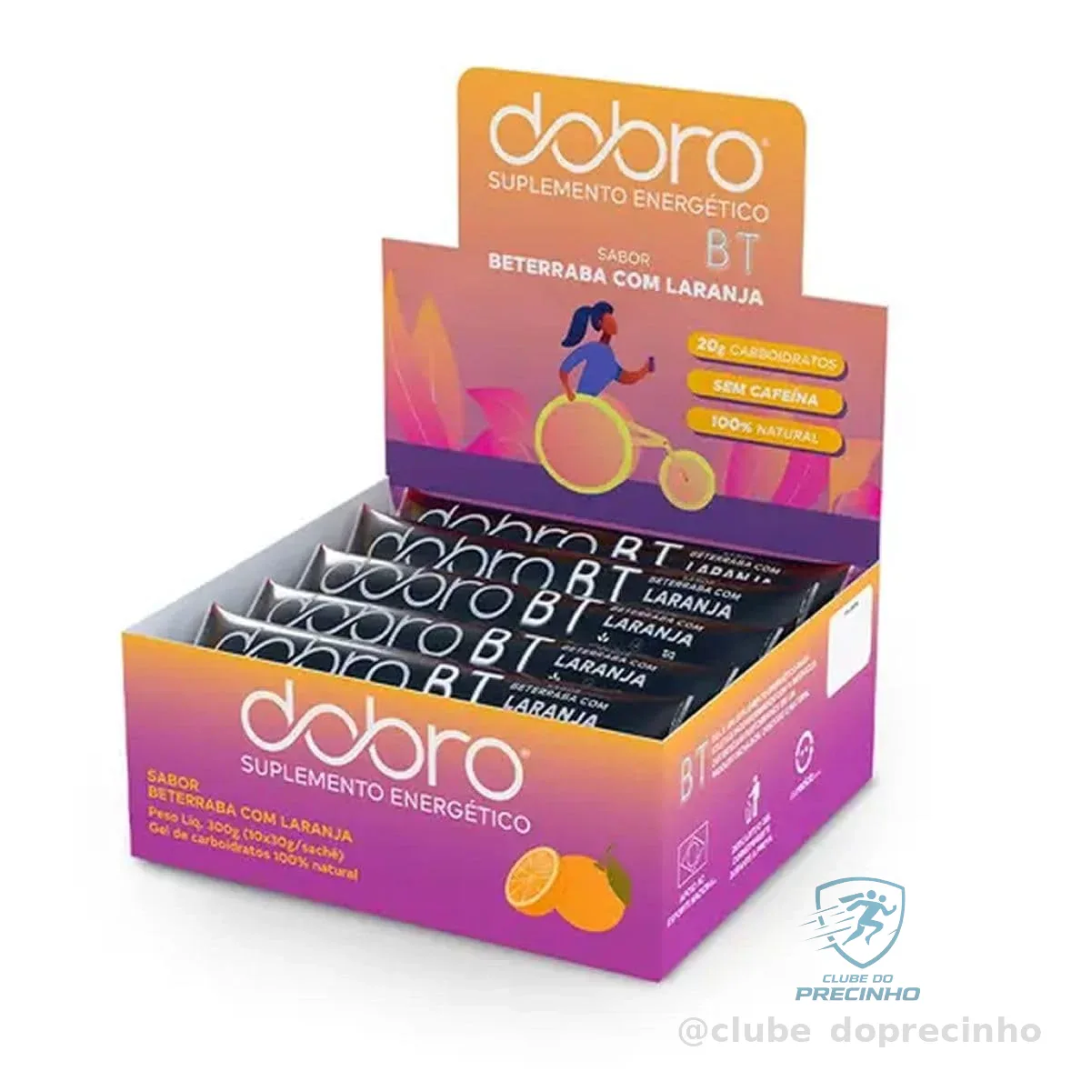 BT Gel Dobro Laranja 10x30g