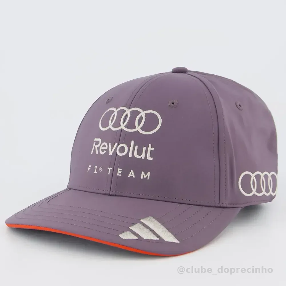 Boné adidas Audi F1 Team Bb Cinza Cinza Único -