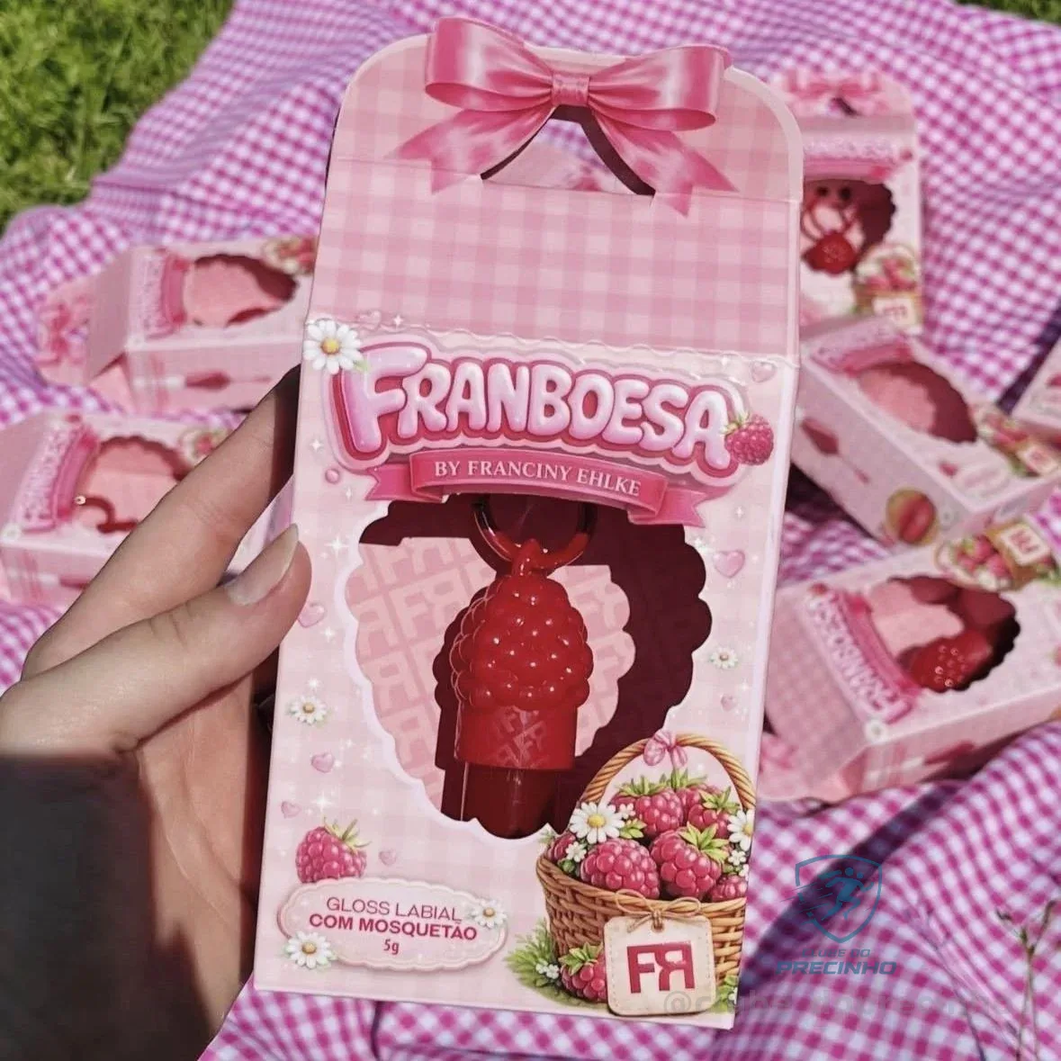 Gloss Franboesa Fran By Franciny Ehlke Brilho Vermelho