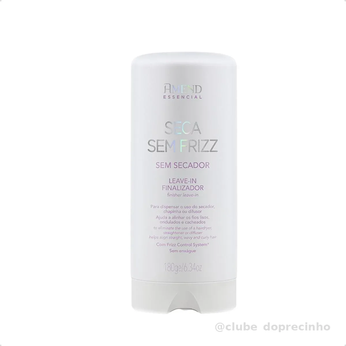 Leave - in Essencial Seca Sem Frizz Amend 180g