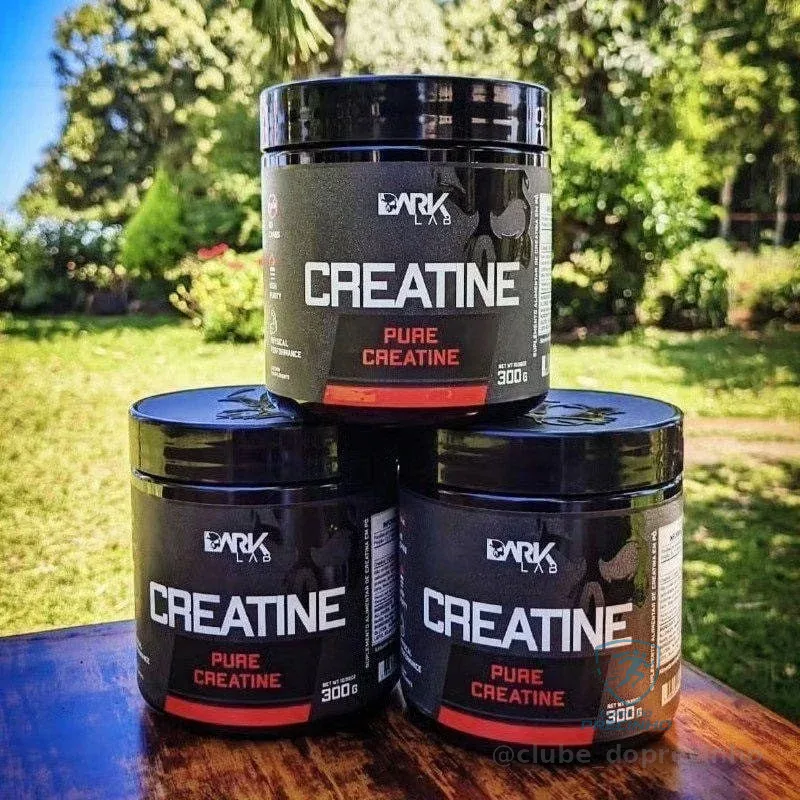 Creatina Monohidratada Em Pote 300g 100% Pura Dark Lab