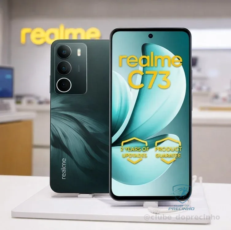 REALME C73 COM SUPER BATERIA DE 6.000 mAh 😱😱