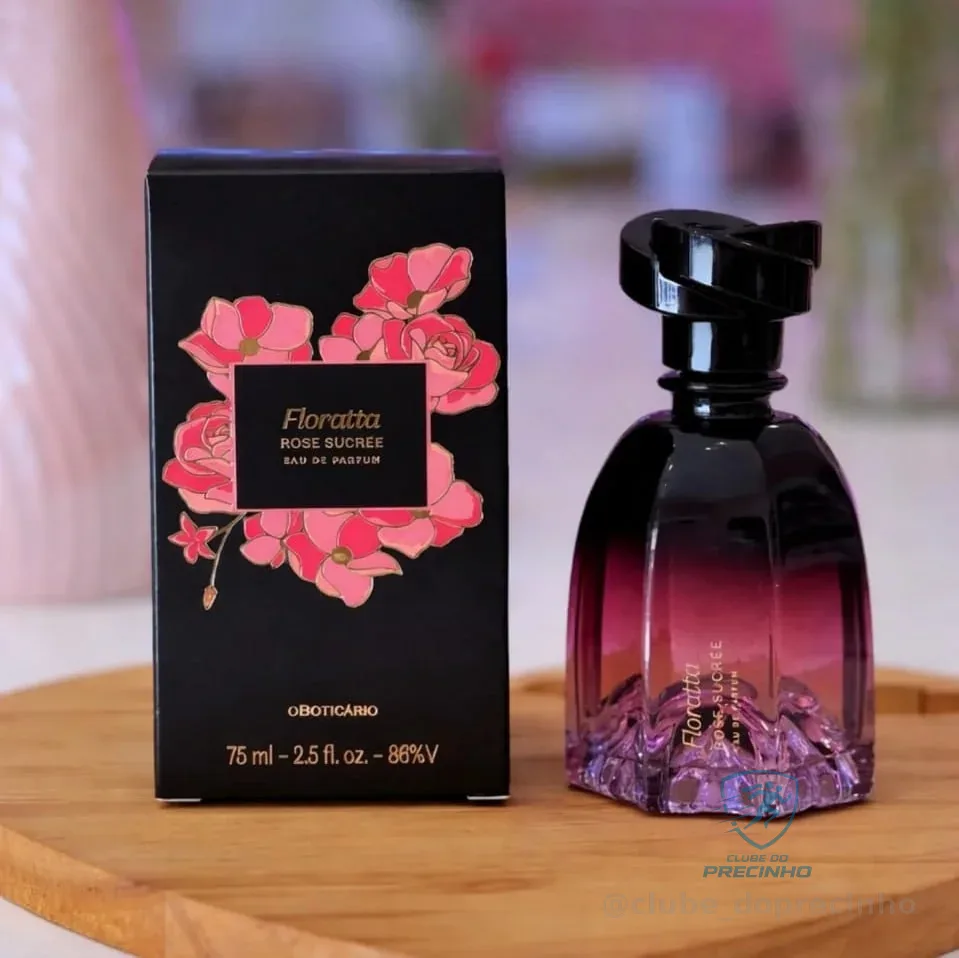O Boticário Floratta Rose Sucrée Eau De Parfum 75ml