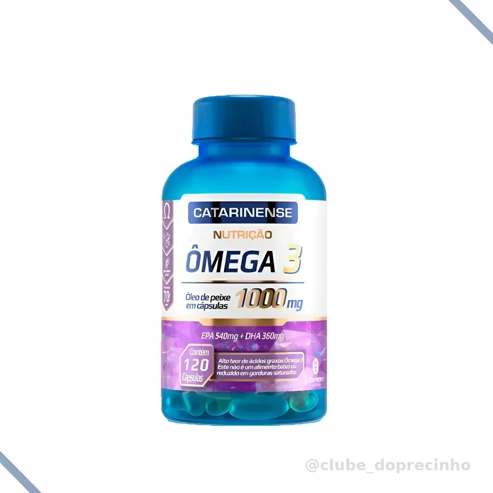 Ômega 3 - 120 Cápsulas - Catarinense