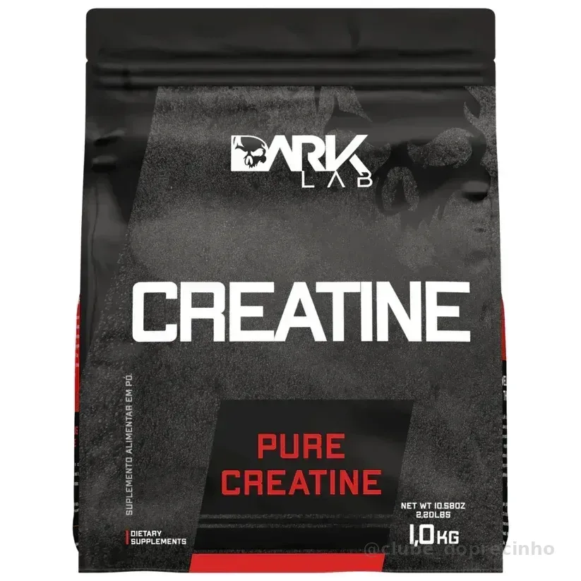 Creatina Monohidratada Pura 1kg Dark Lab Unidade Sem sabor