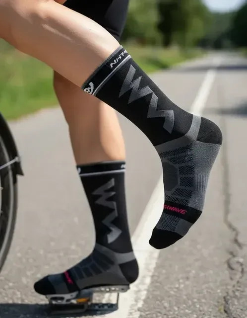 Meia Ciclismo Bike Northwave Cano Longo 4 Cores