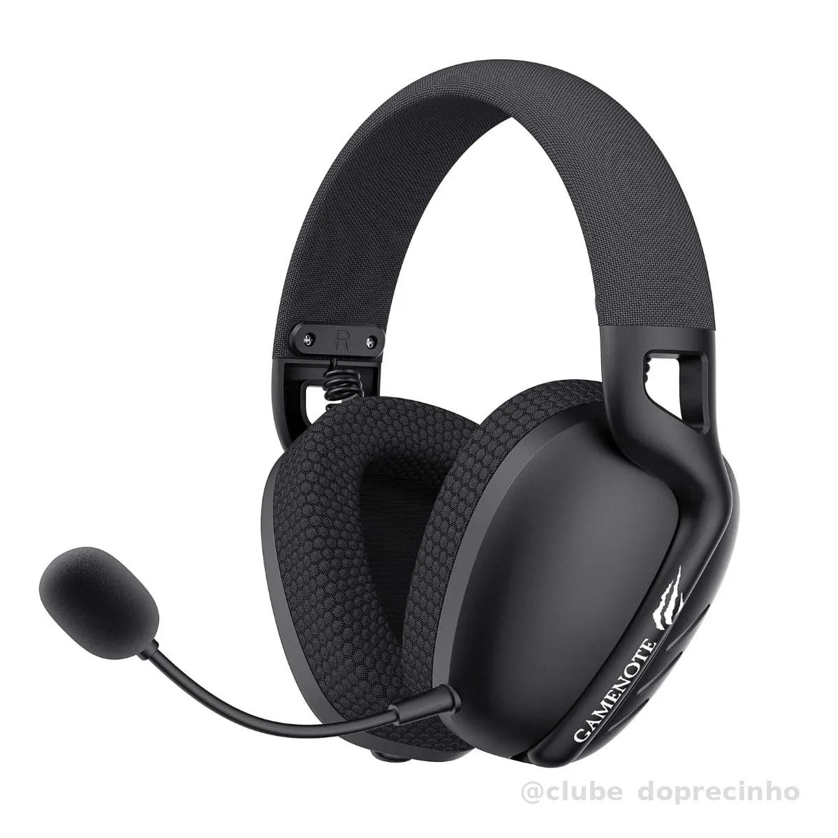 Havit Fone de Ouvido Headset Gamer Fuxi-H6 Com Fio e Sem Fio, Wireless 2,4GHz, Bluetooth, Cabo USB-C