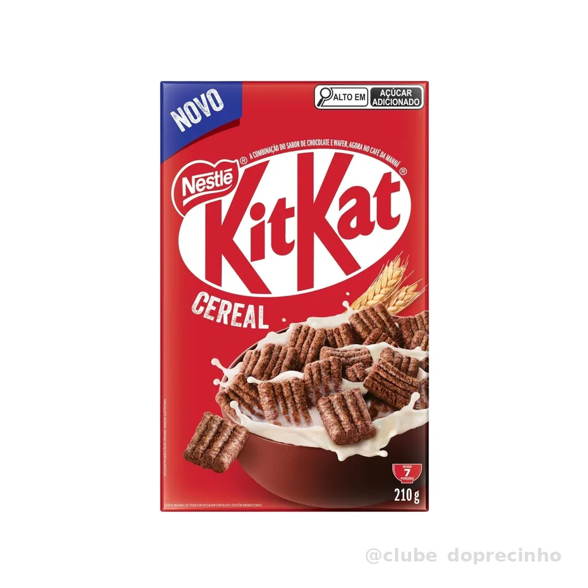 Cereal Matinal Chocolate Kitkat Caixa 210g