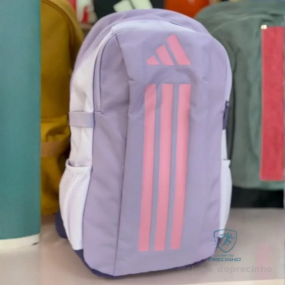 Mochila Infantil Apwr adidas Roxo Liso
