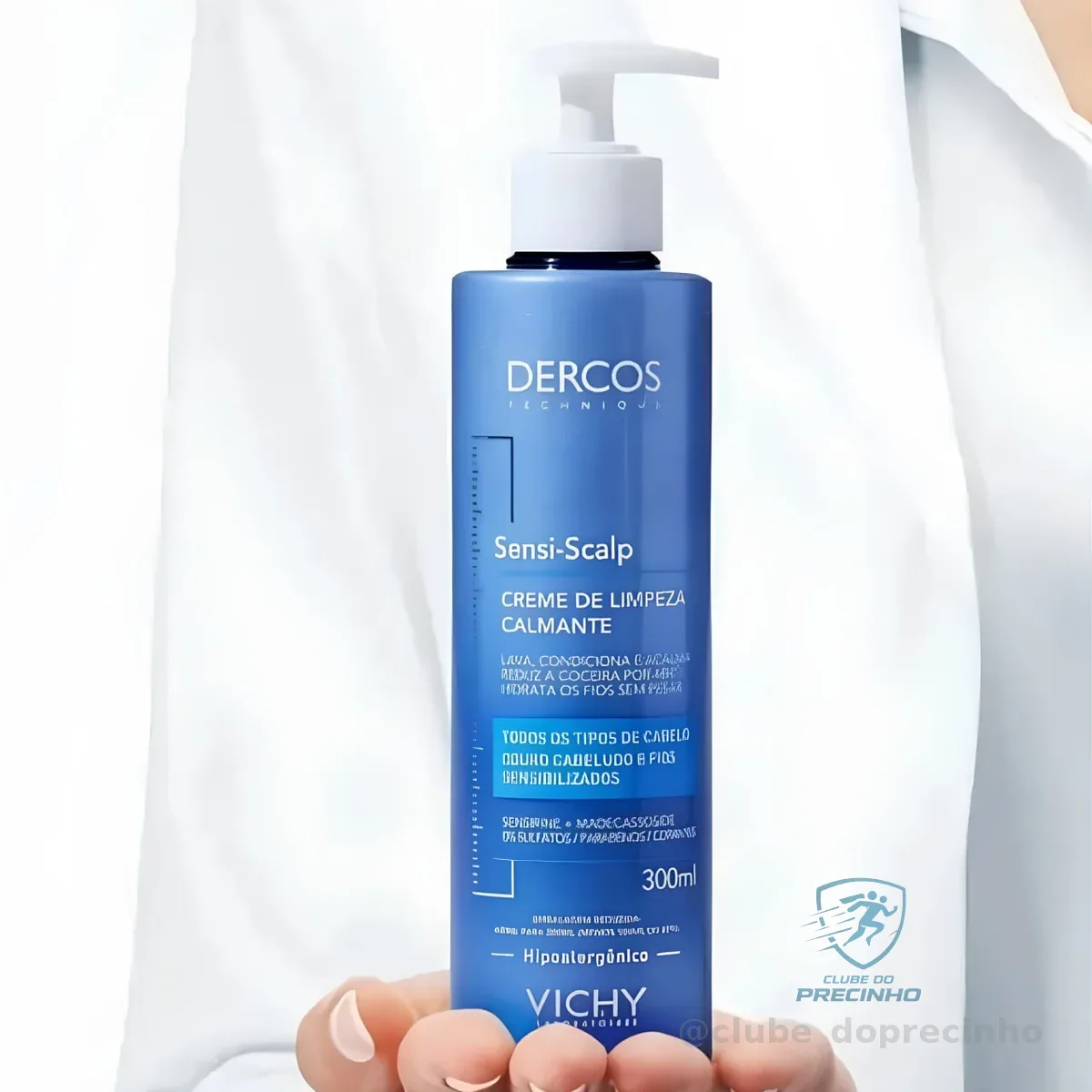 Creme De Limpeza Capilar Sensi Scalp 300ml Vichy Dercos