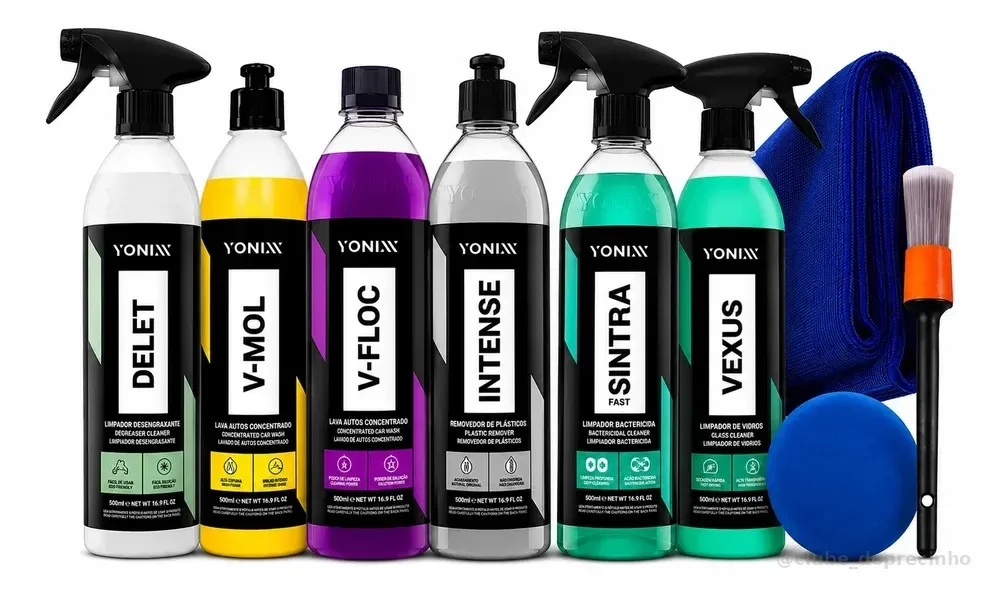 Kit V-mol Delet Vexus Shampoo V-floc Intense Sintra Vonixx