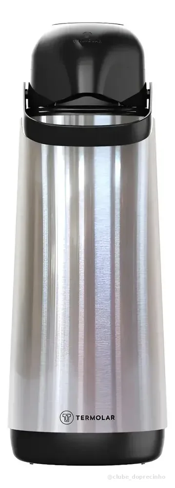 Garrafa Térmica Lúmina Inox 1.8l Termolar Cinza