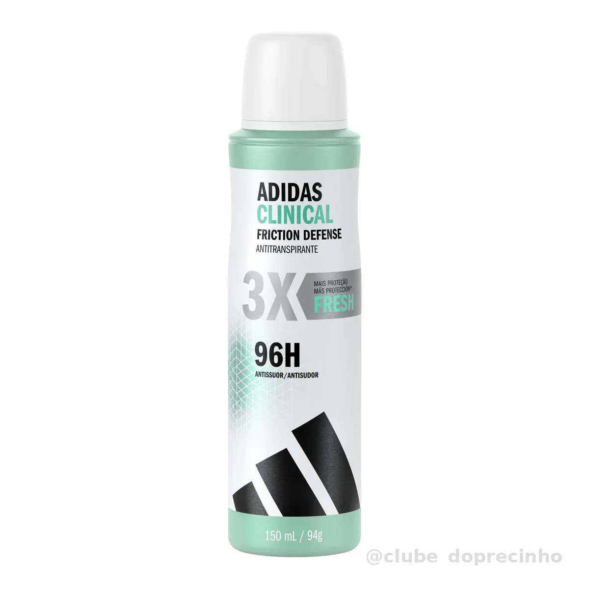 ADIDAS DES ANTI CLINICAL FRESH FEM 150ML