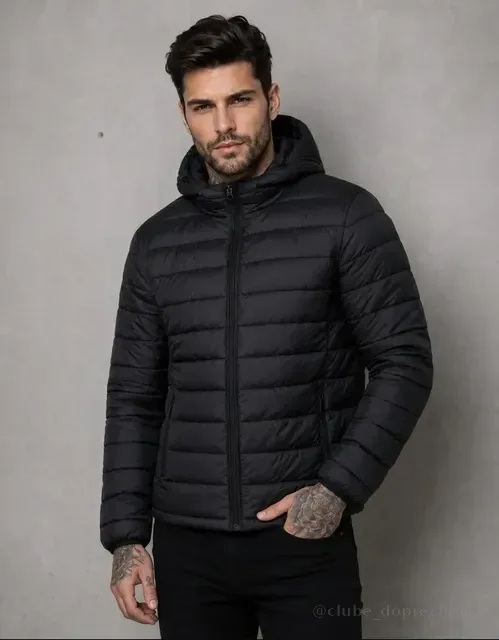 Jaqueta Puffer Blusa De Frio Impermeável Inverno Bobojaco