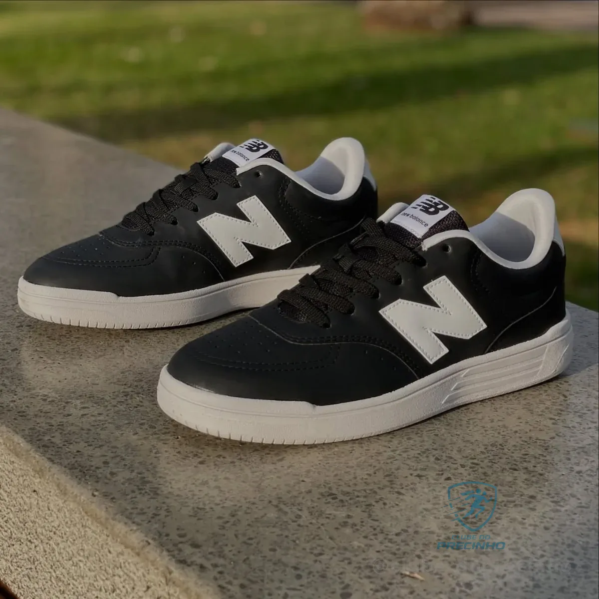 Tênis Masculino Casual Bb80 New Balance Preto Liso 39 Br
