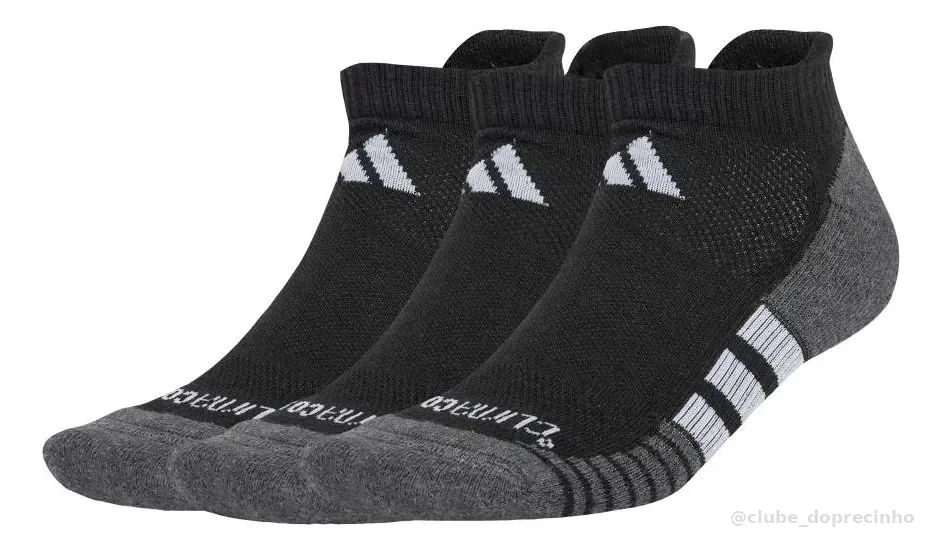 Meias Soquete Performance Climacool 3 Pares adidas