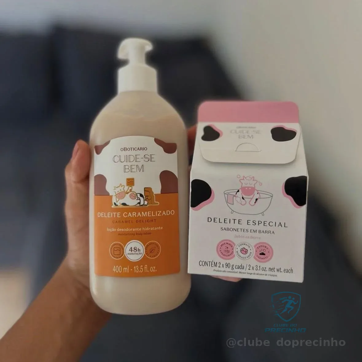 Combo Presente Dia Das Mães Cuide-se Bem Deleite Caramelizad