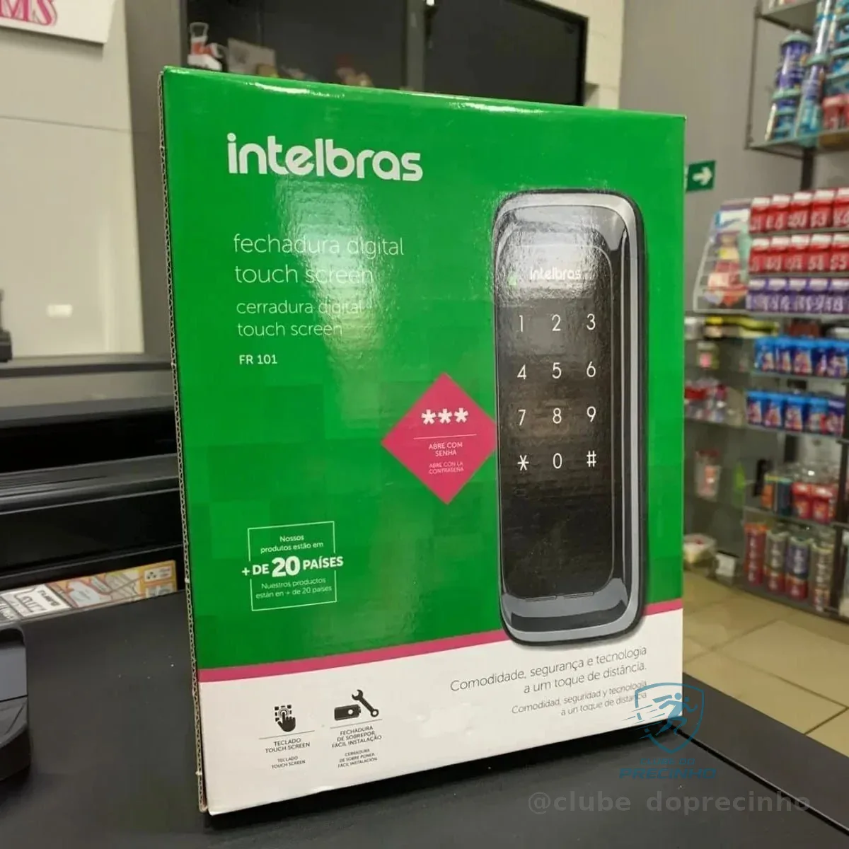 CHAVE É COISA DO PASSADO, mais segurança em casa 🔒