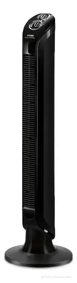 Ventilador Torre Arno Eole Infinite Preto 127