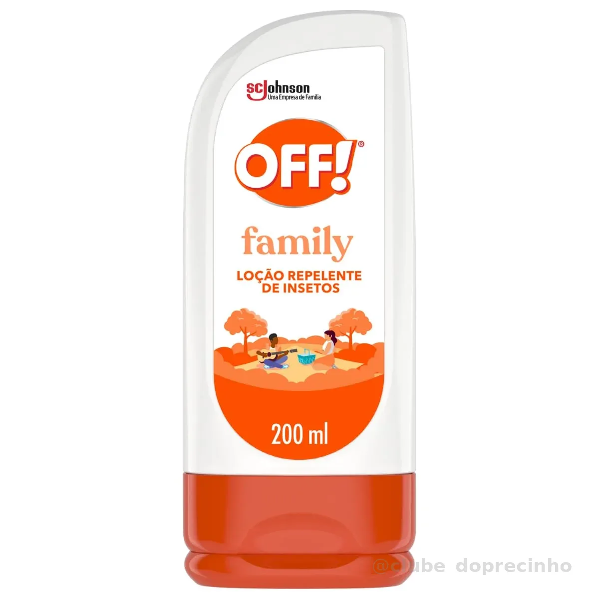 OFF! Family Loção Repelente de Insetos e Mosquitos 200ml