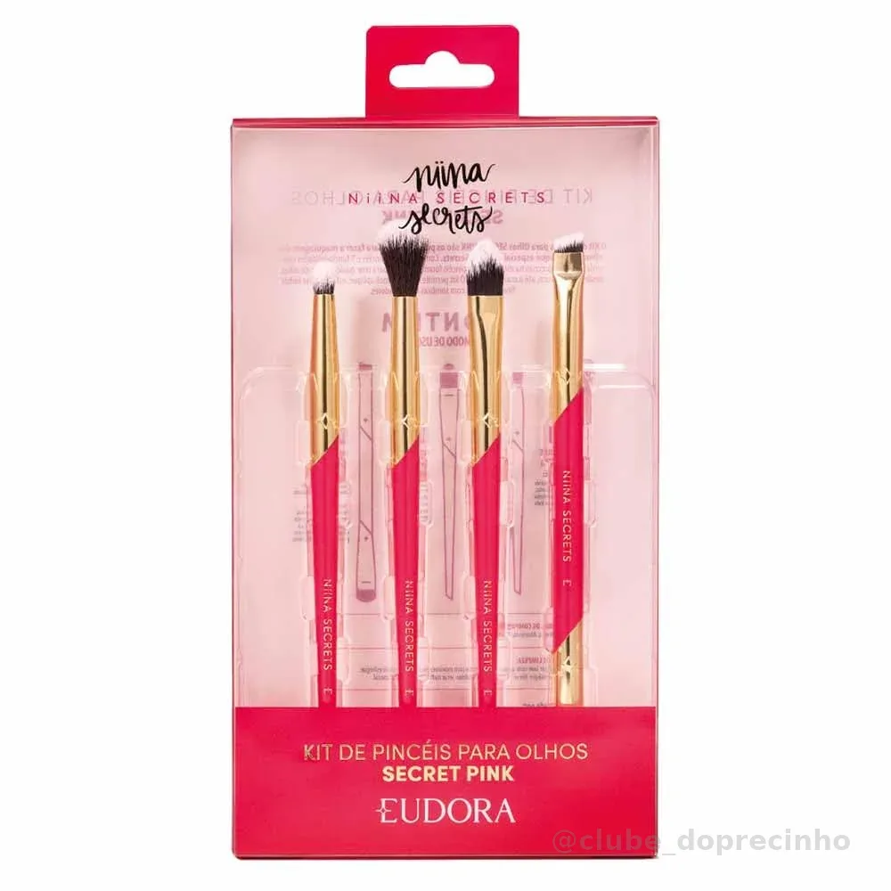 NIINA SECRETS KIT PINCEIS P/OLHOS