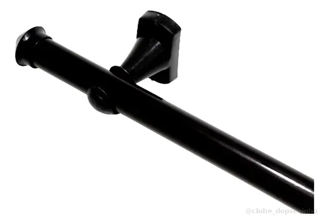 Varão Para Cortina 2,20 Metros 28mm Compacto Cores Variadas