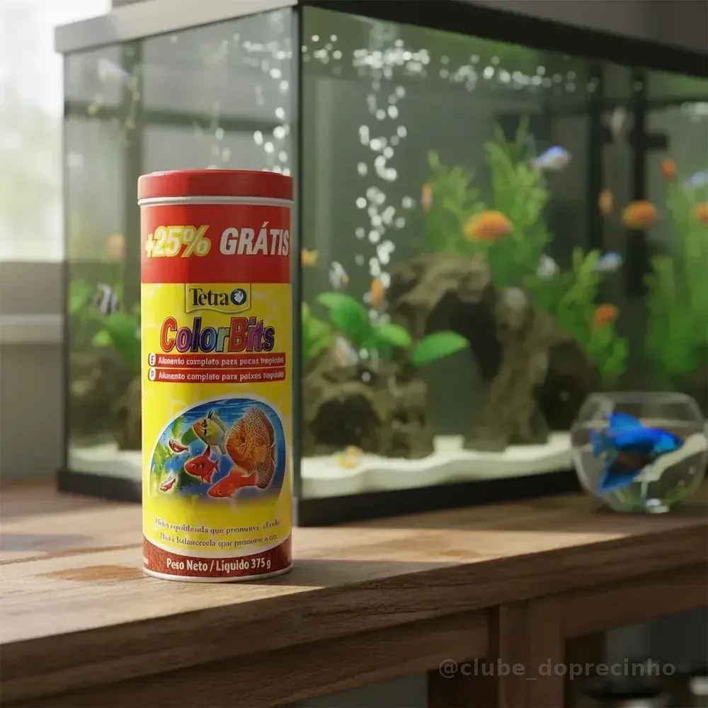 Ração Para Peixes Tetra Colorbits Grânulos - 375g