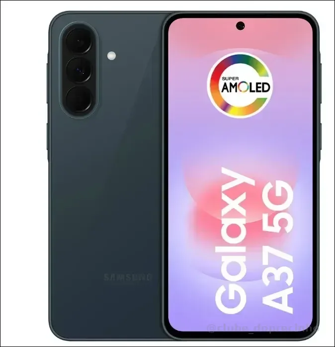 Celular Samsung Galaxy A37 5G 128GB, 6GB RAM, Câmera Tripla 50MP, Super AMOLED 6.7", Recursos AI - Verde