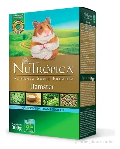 Ração Nutrópica Para Hamster Super Premium 300g