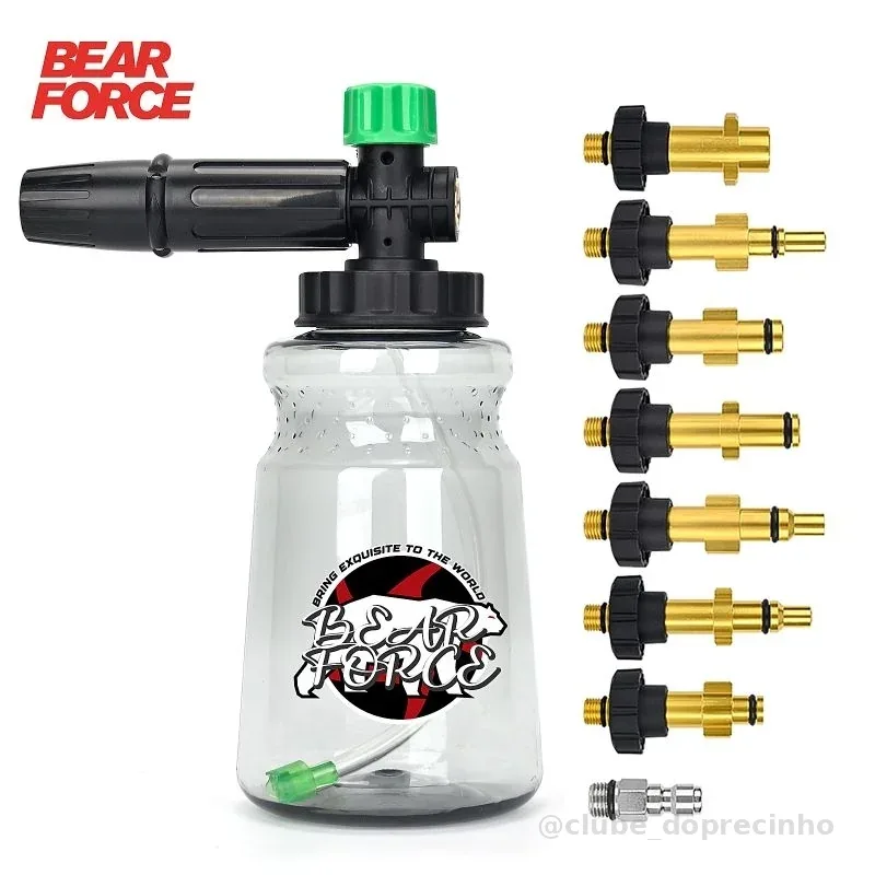 Snow Foam Universal 1/4 Conector Rápido Snow Foam Bear Force Profissional
