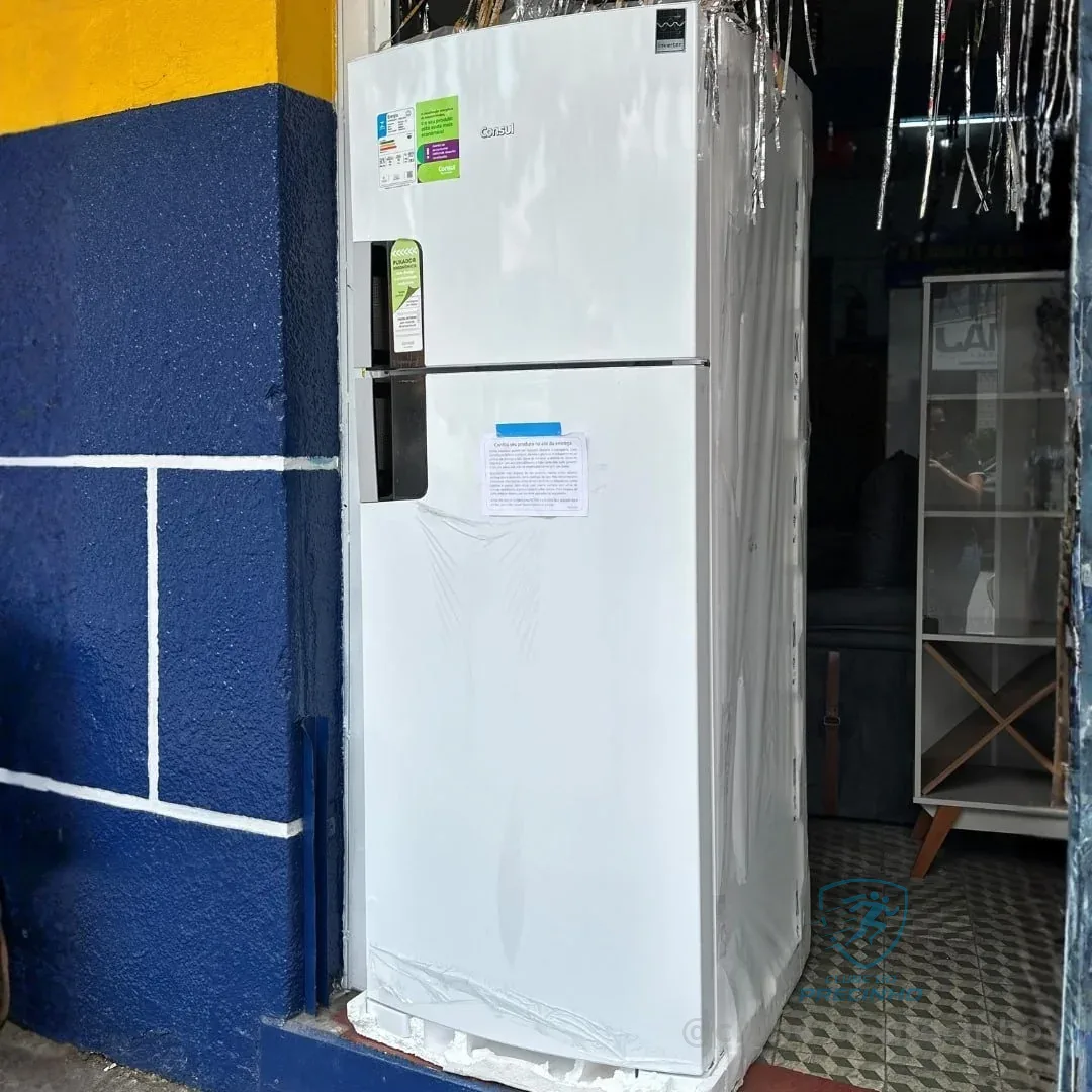 Geladeira Consul Frost Free Duplex 455l Crm53mb Branco 127v