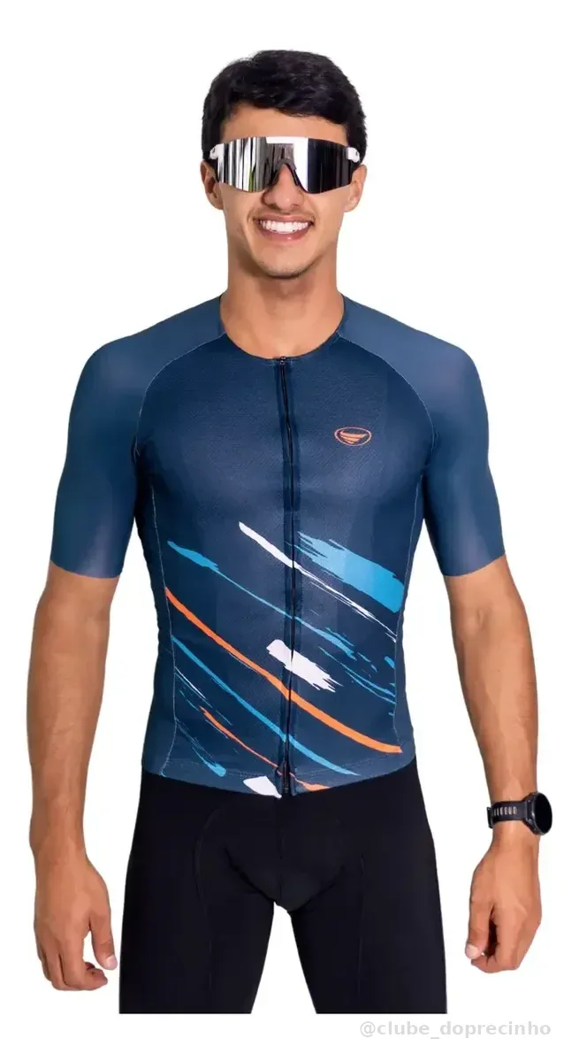 Camisa Bike Ciclismo Unissex Elite Mtb Vezzo Manga Curta