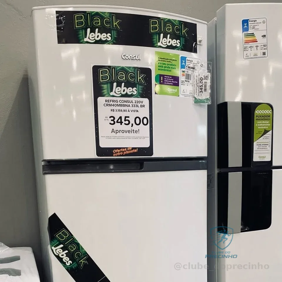 Geladeira/Refrigerador Consul Frost Free Duplex Branco 333L CRM40MB