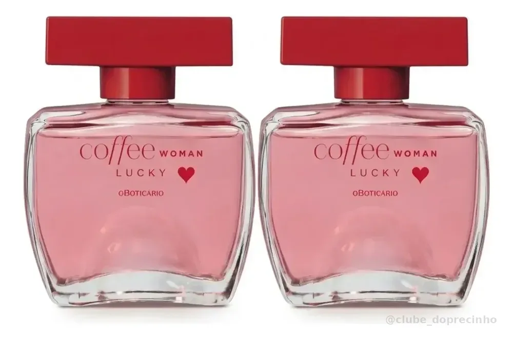 Coffee Woman Lucky: Colônia 2x100ml