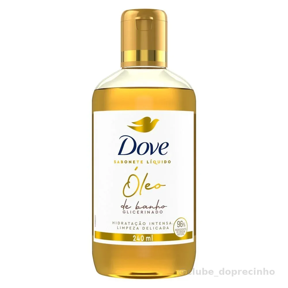 Sabonete Líquido Dove Óleo De Banho Glicerinado 240ml