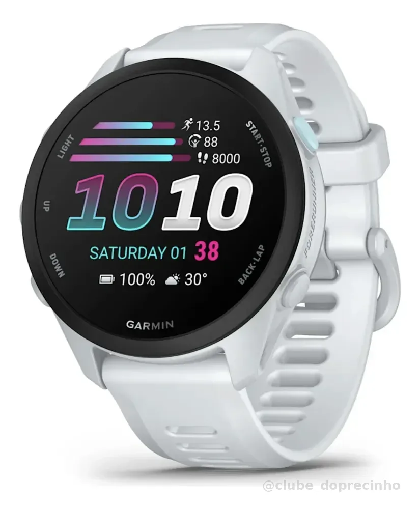 Relógio Garmin Forerunner 70 - Lançamento - S/ Juros Branco