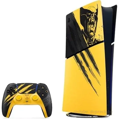 Console PlayStation 5 Sony Edição Digital Marvel's Wolverine Pacote de Edição Limitada, 825 GB, Amarelo - 1000056865