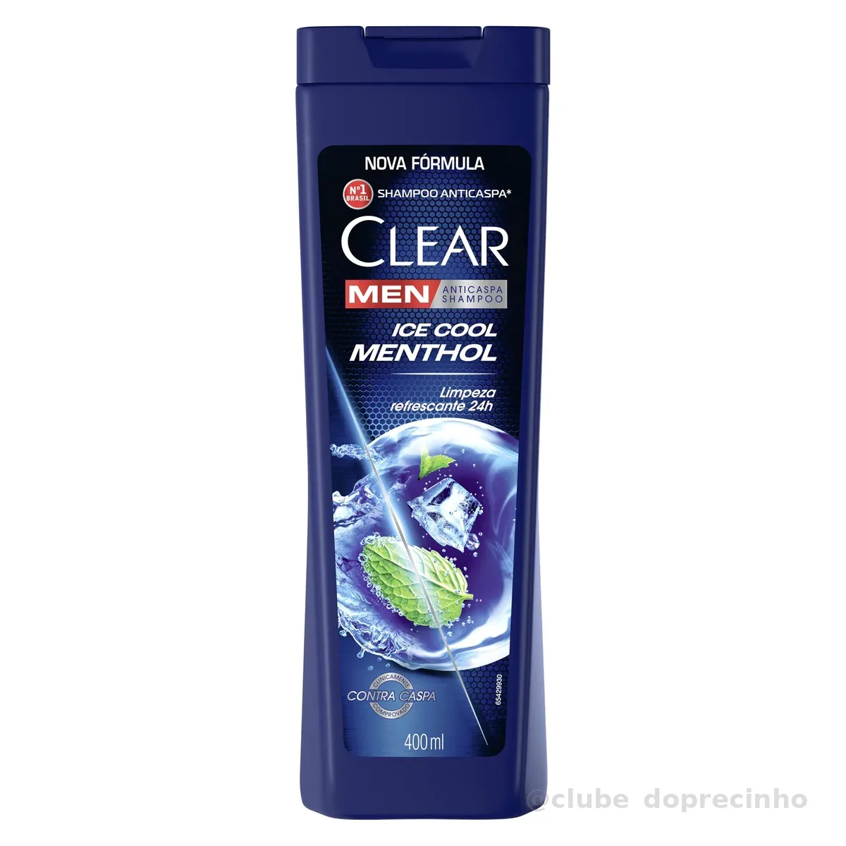 Clear Shampoo Men Anticaspa Ice Cool Menthol 400Ml