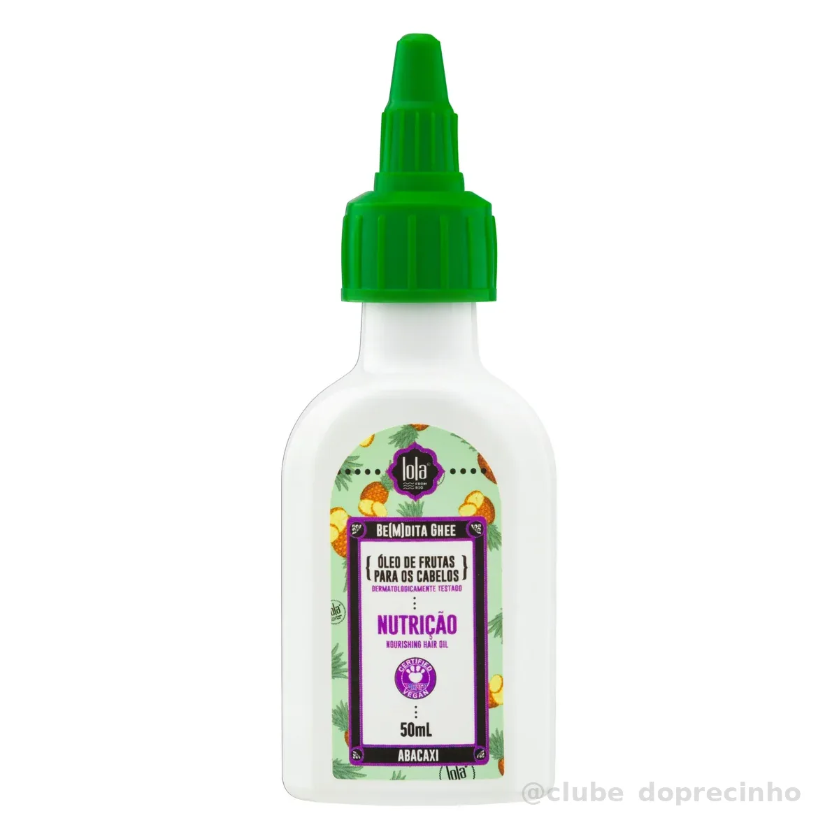 Bemdita Ghee Óleo de Abacaxi 50ml , Lola Cosmetics