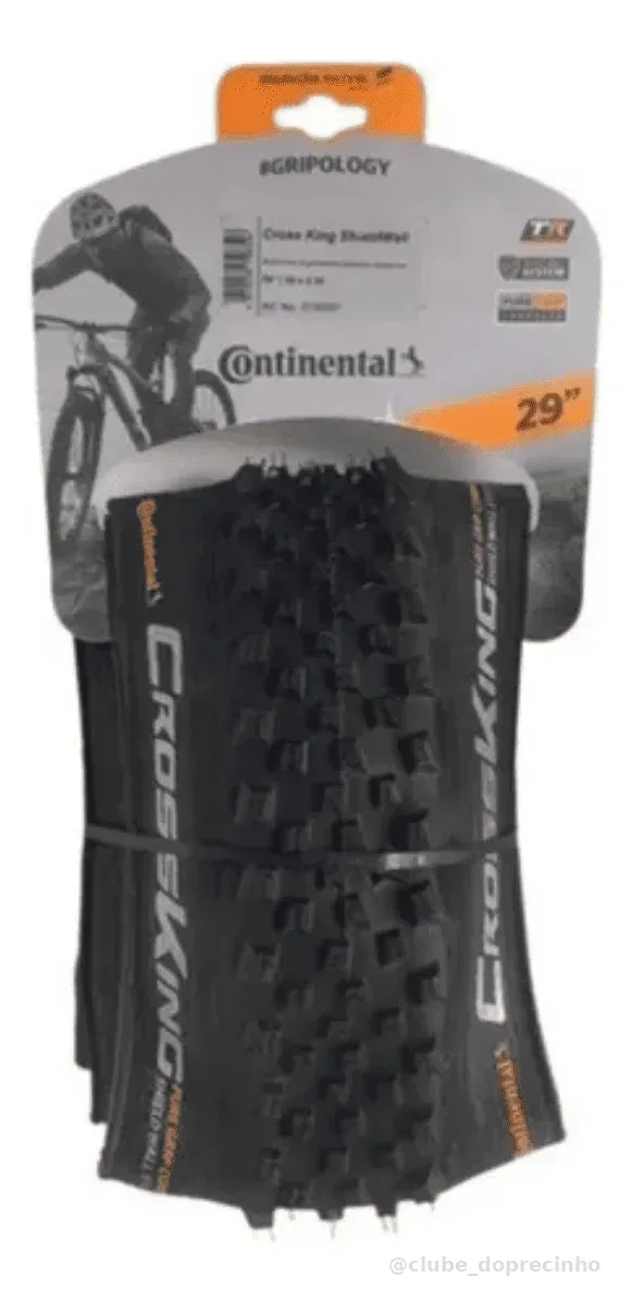 Pneu Continental Cross King Para Mtb Tubeless 2.2 2.3 2.6 Cor 29x2.3