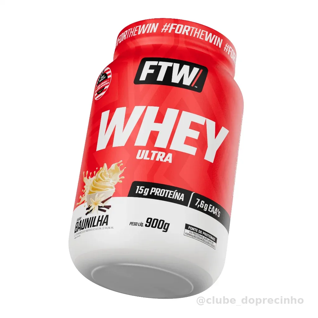 Whey Ultra Protein Concentrado Pote 900g - FTW