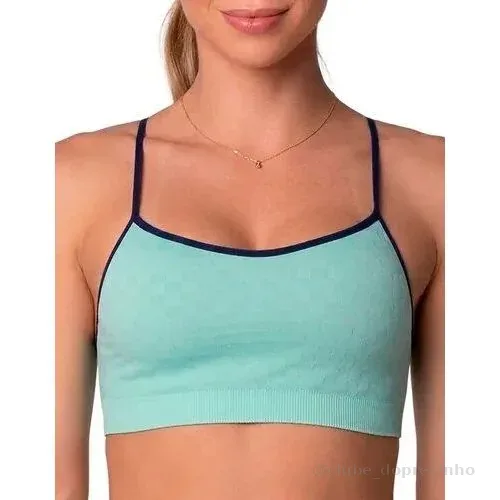 Top Selene Feminino Fitness Com Bojo Academia Esportivo Confortável Tecido Respirável Para Treino